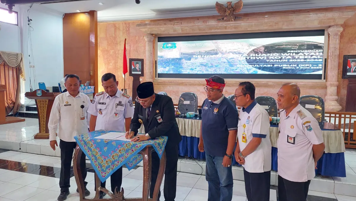Pemkot Tegal Revisi RTRW 2026-2046 untuk Dorong Pembangunan Berkelanjutan