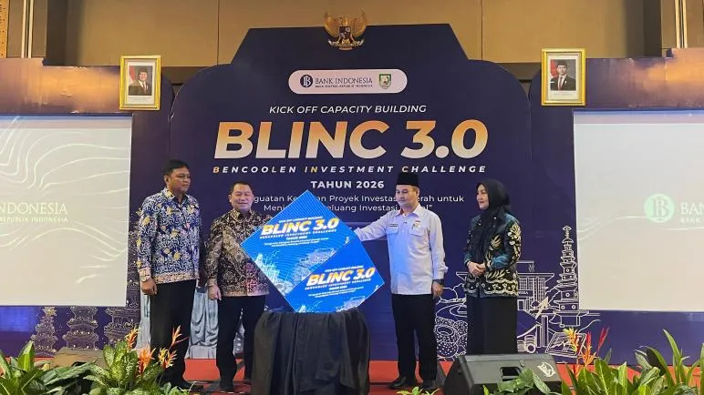 Kick Off BLINC 3.0 Bengkulu 2026 Digelar, Pemprov Perkuat Kesiapan Proyek Investasi untuk Menarik Investor Global