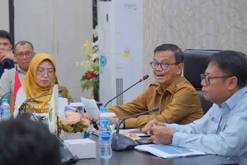 Wakil Wali Kota Raja Ariza Pimpin Rakor TPID Tanjungpinang untuk Perkuat Pengendalian Inflasi