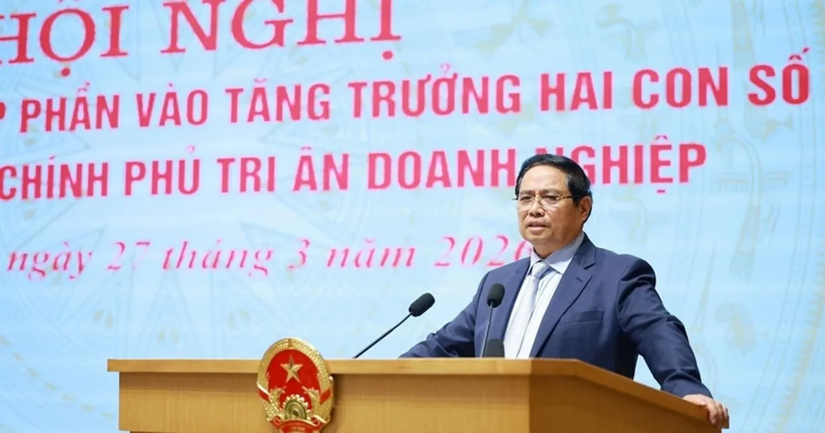 PM Pham Minh Chinh: Dunia Usaha Diminta Memimpin Upaya Capai Pertumbuhan Dua Digit