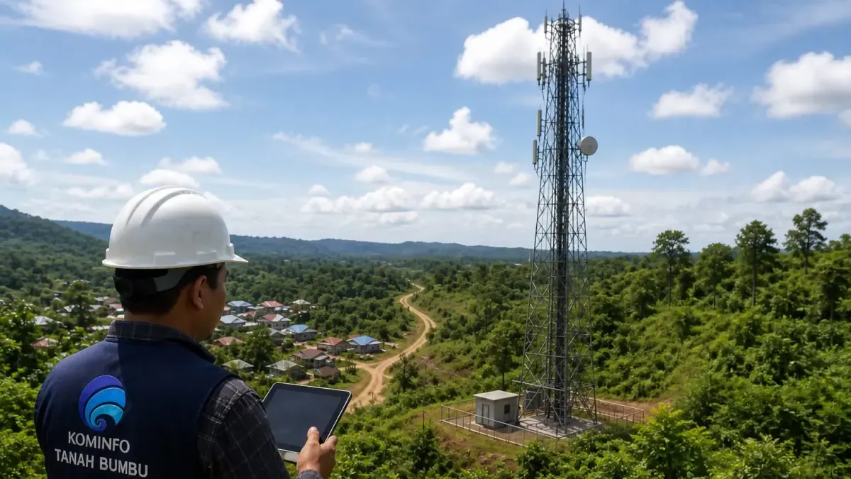 Pemkab Tanah Bumbu Petakan Blankspot, Sekitar 25 Persen Desa Masih Minim Akses Internet