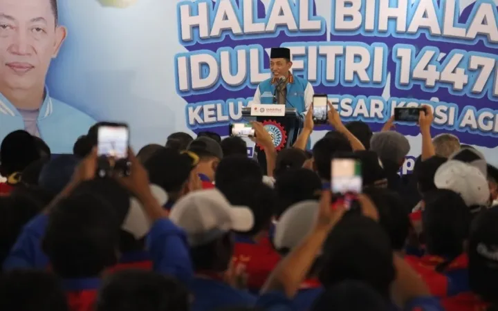 Kapolri Serukan Sinergi Buruh dan Pengusaha saat Silaturahmi di Tangerang