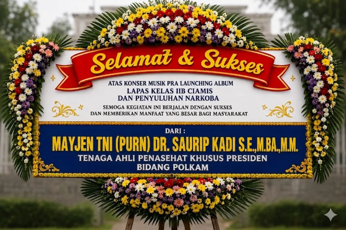 Karya Musik Warga Binaan Lapas Ciamis Raih Penghargaan Rekor Indonesia