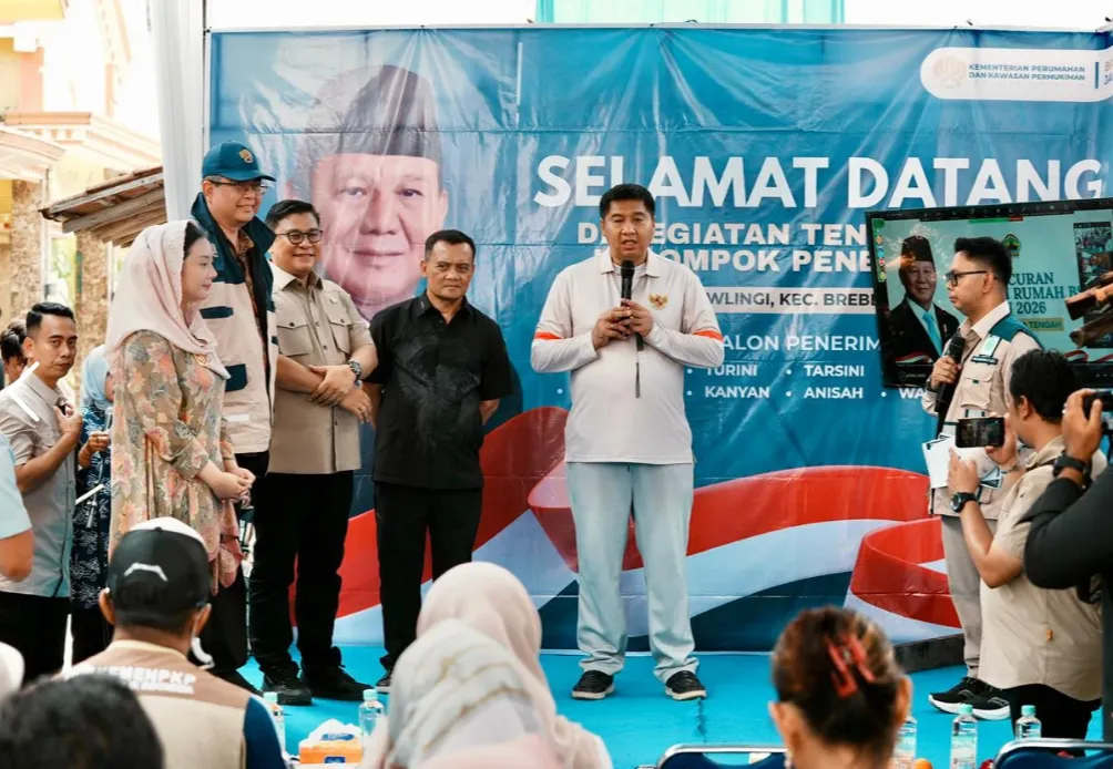 Menteri PKP Luncurkan Program BSPS di Jawa Tengah, Target 30 Ribu Rumah pada 2026