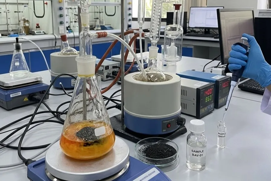 Riset Bioavtur Sawit dengan Katalis Bimetal Masuk Uji Skala Laboratorium