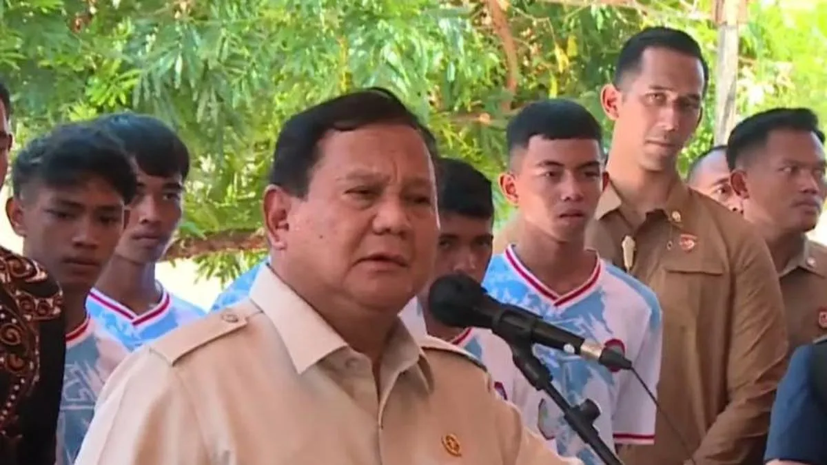 Prabowo Tinjau Miangas, Pemerintah Janjikan Penguatan Internet dan Telekomunikasi di Pulau Terluar