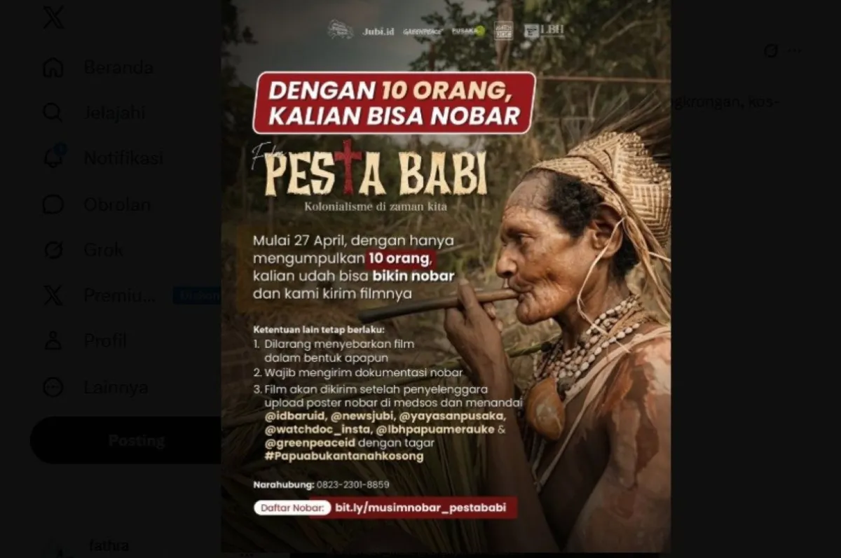 Prof. Sam’un Minta Polemik Film "Pesta Babi" Disikapi Jernih dan Kritis