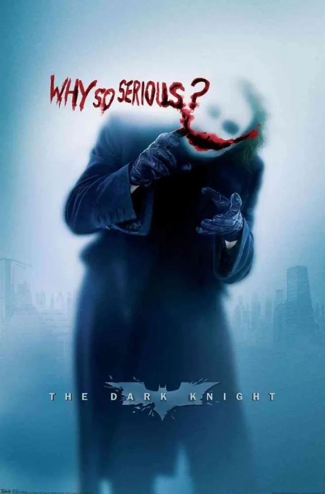 Membaca Makna di Balik Poster “Why So Serious?” dalam Film The Dark Knight