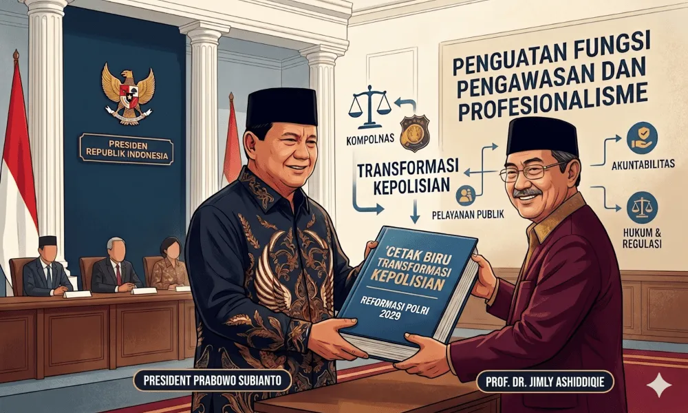 Prabowo Terima Laporan Akhir KPRP: Penguatan Kompolnas dan Pembatasan Jabatan Jadi Sorotan Reformasi Polri