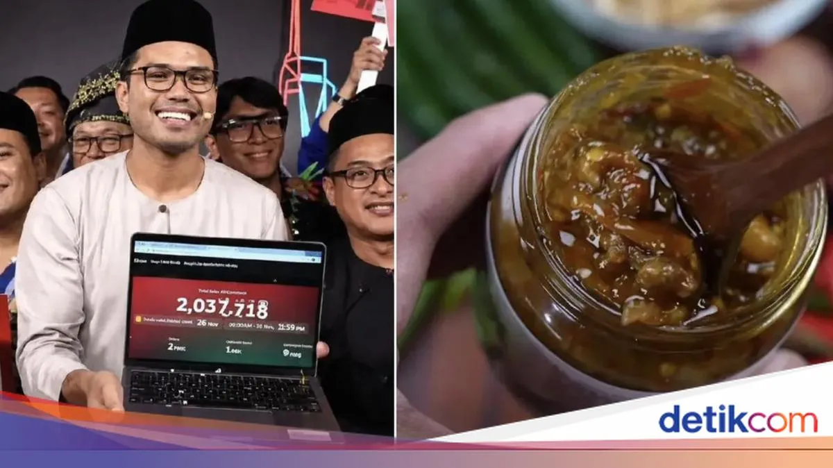 Khairul Aming Klaim Raup RM 2 Juta dari Penjualan Sambal Nyet Bilis dalam 1 Menit 54 Detik