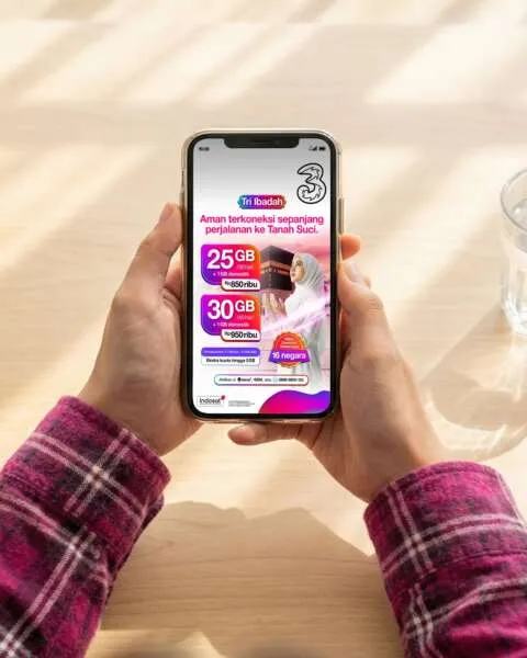 Tri Luncurkan Paket Roaming Tri Ibadah untuk Jamaah Haji 2026, Cakup 16 Negara