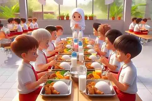 Tinjauan Literatur: Program Makan Bergizi Gratis Dinilai Berkorelasi Positif dengan Prestasi Akademik Siswa