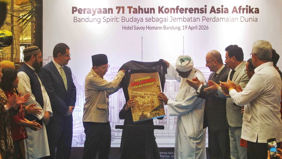Peringatan 71 Tahun KAA, Fadli Zon Tekankan Diplomasi Budaya untuk Perdamaian