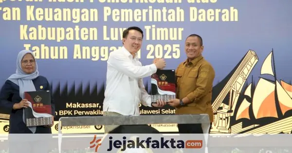 Luwu Timur Kembali Raih Opini WTP dari BPK untuk LKPD 2025, Catatkan yang Ke-14