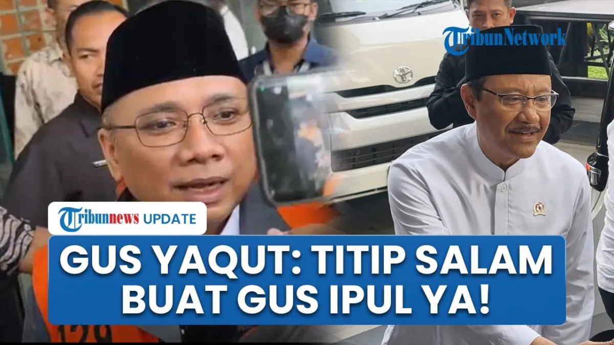 Gus Ipul Konsultasi Pengadaan di KPK, Gus Yaqut Titip Salam Saat Berpapasan Agenda