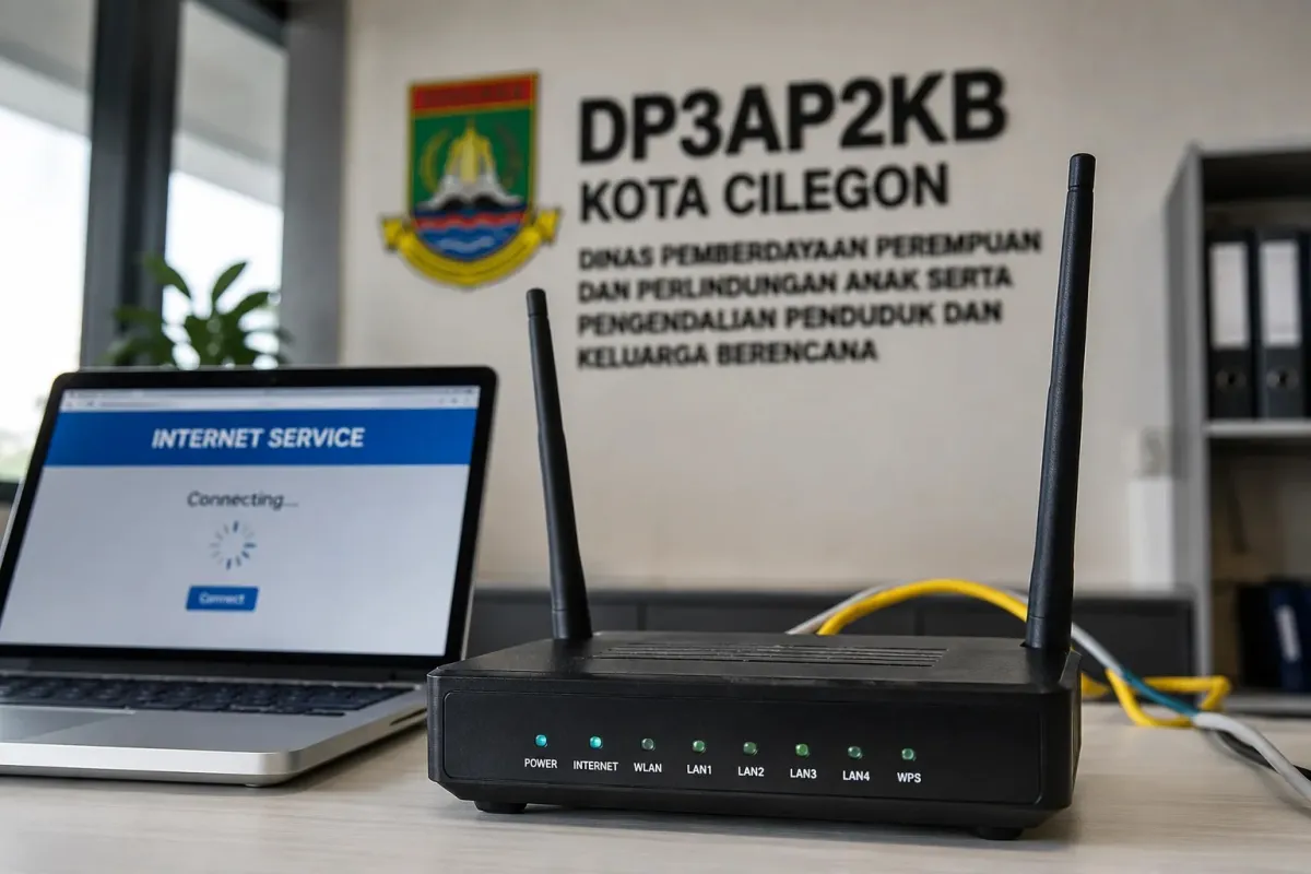 DP3AP2KB Cilegon Anggarkan Rp502,5 Juta untuk Layanan Komunikasi dan Internet pada 2026