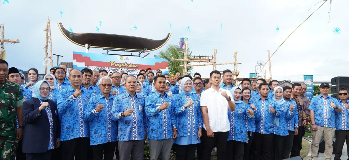 Pengurus KORMI Banjarmasin 2026–2030 Dikukuhkan di RTH Teluk Kelayan, Semangat Olahraga dan Kepedulian Lingkungan Mengemuka