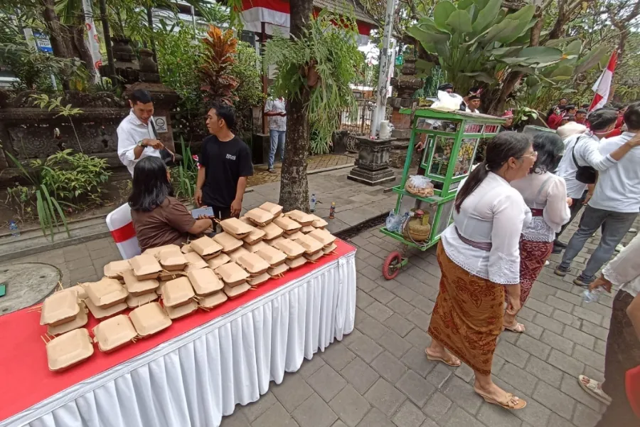 Setda Denpasar Peringati HUT ke-81 RI dengan Lomba Kekeluargaan dan Keterlibatan UMKM