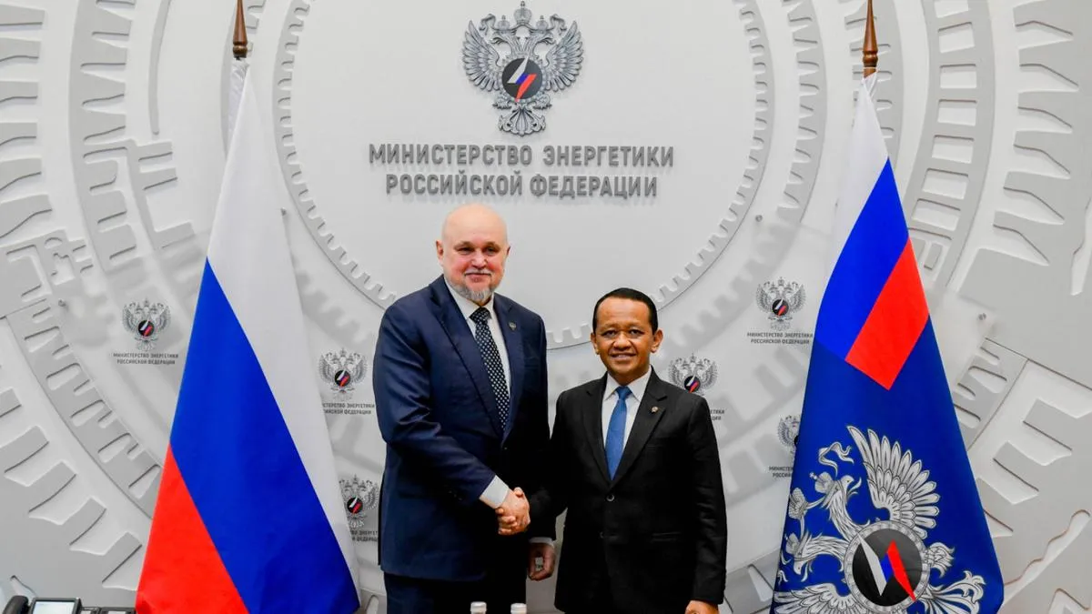 Diplomasi Energi ke Rusia, Bahlil Bahas Pasokan Minyak dan LPG untuk Perkuat Ketahanan Energi
