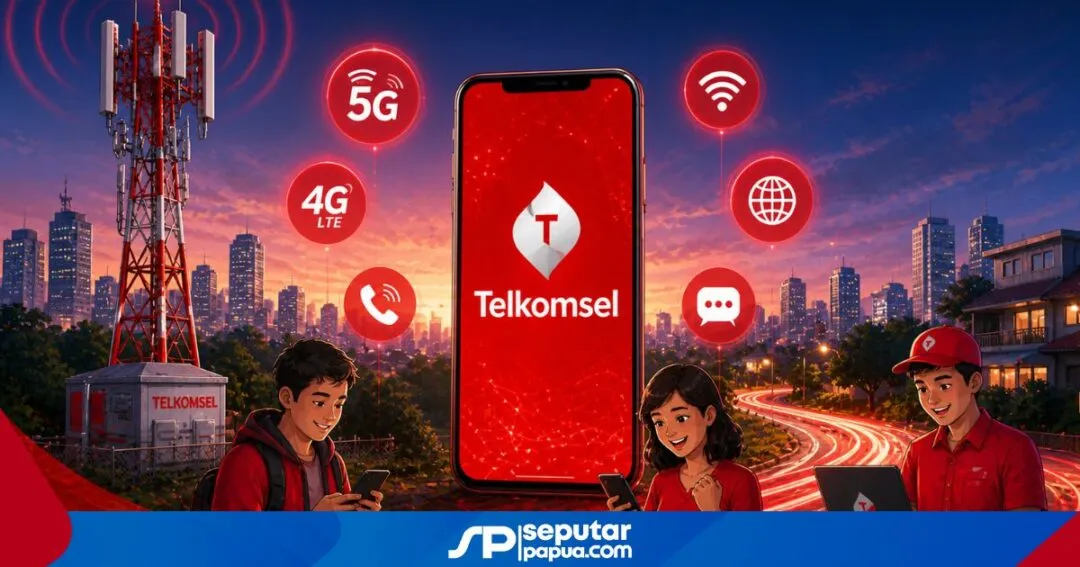 Layanan Telkomsel dan IndiHome di SP 2 Timika Pulih Usai Kebakaran Toko Meubel