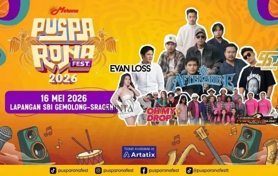 Pusparona Fest 2026 di Gemolong Siap Meriahkan Hari Jadi ke-280 Sragen