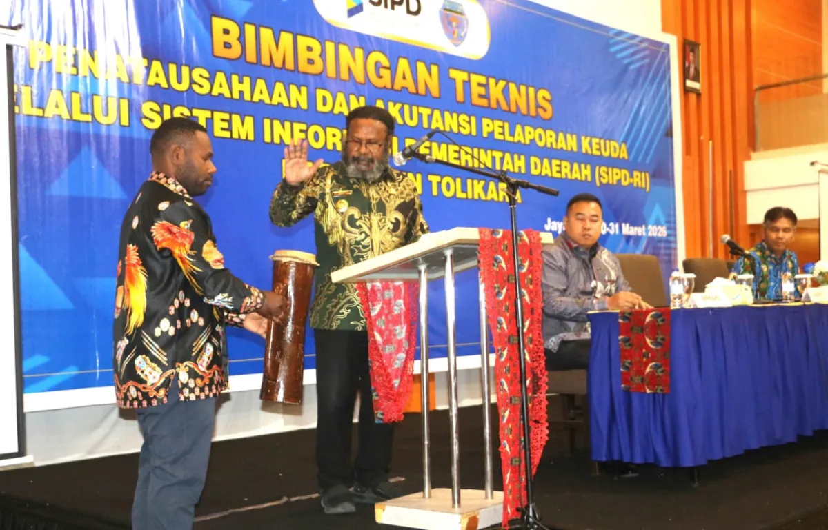 Pemkab Tolikara Gelar Bimtek Penatausahaan Keuangan SIPD untuk Perkuat Transparansi APBD