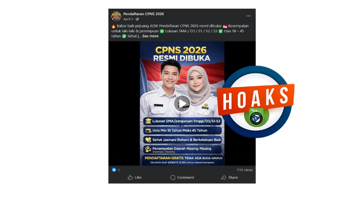 BKN Tegaskan Hoaks: Seleksi CPNS 2026 Belum Dibuka, Warga Diminta Waspada Tautan Palsu