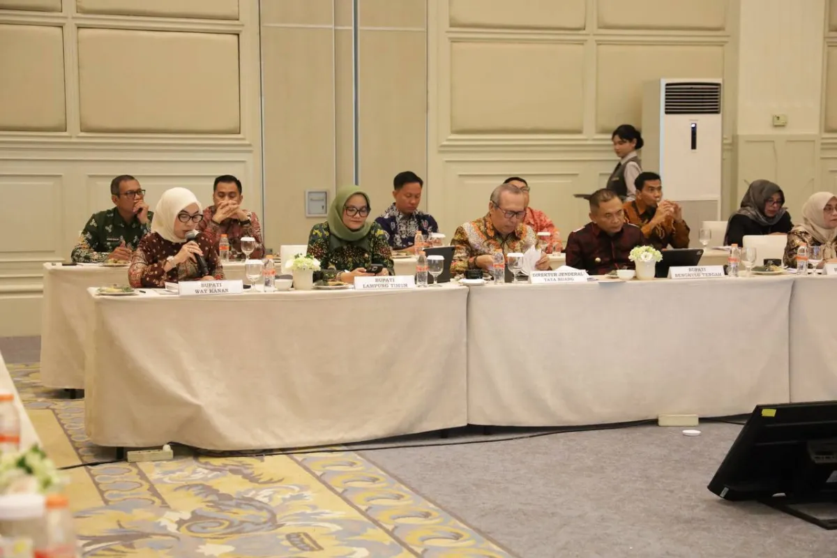 Way Kanan Bahas Revisi RTRW 2026–2046 dalam Rakor Lintas Sektor di Jakarta