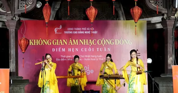 “Musik Komunitas” Hadirkan Seni Tradisional di Ruang Publik Hanoi