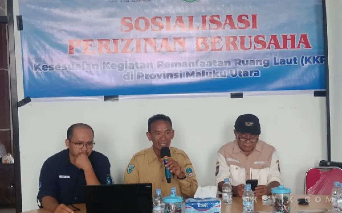 DKP Maluku Utara Sosialisasikan Perizinan Berusaha Kesesuaian Kegiatan Pemanfaatan Ruang Laut di Obi