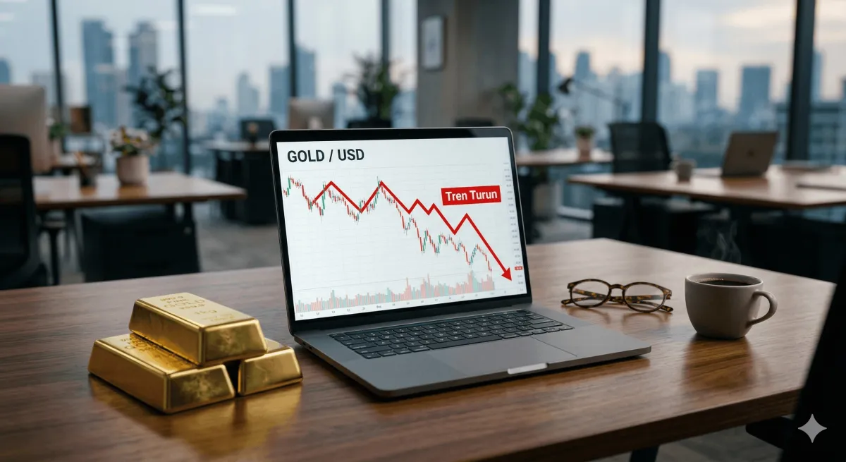 Harga Emas Antam Terkoreksi di Akhir Maret 2026, Investor Diminta Tetap Tenang