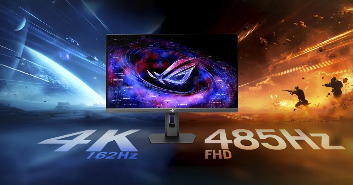 ASUS Luncurkan Tiga Monitor Gaming 27 Inci 4K Dual Mode dari ROG Strix hingga TUF