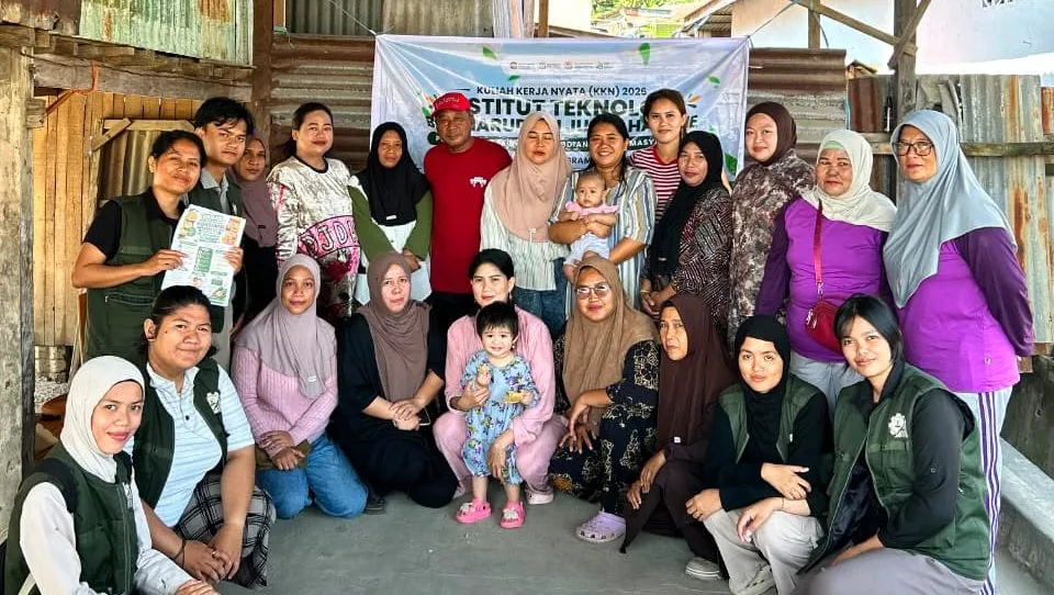 Mahasiswa KKN ITH Parepare Gelar Edukasi Bahaya Konsumsi Makanan Instan Berlebihan dan Gizi Seimbang di Lauleng