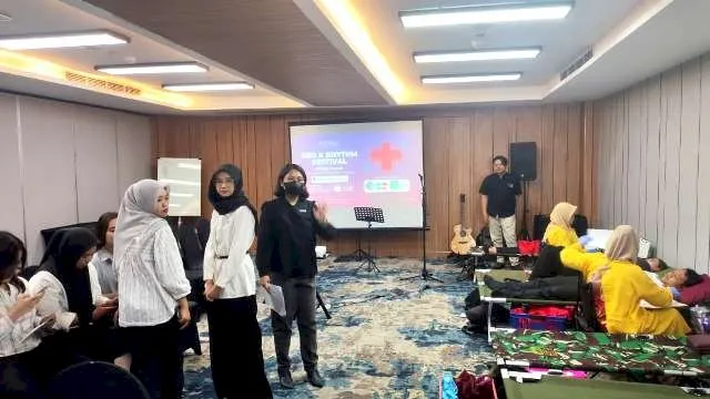 Aston Inn Jemursari Gelar Red & Rhythm Festival, Donor Darah Ditemani Musik Akustik dan Healthy Juice