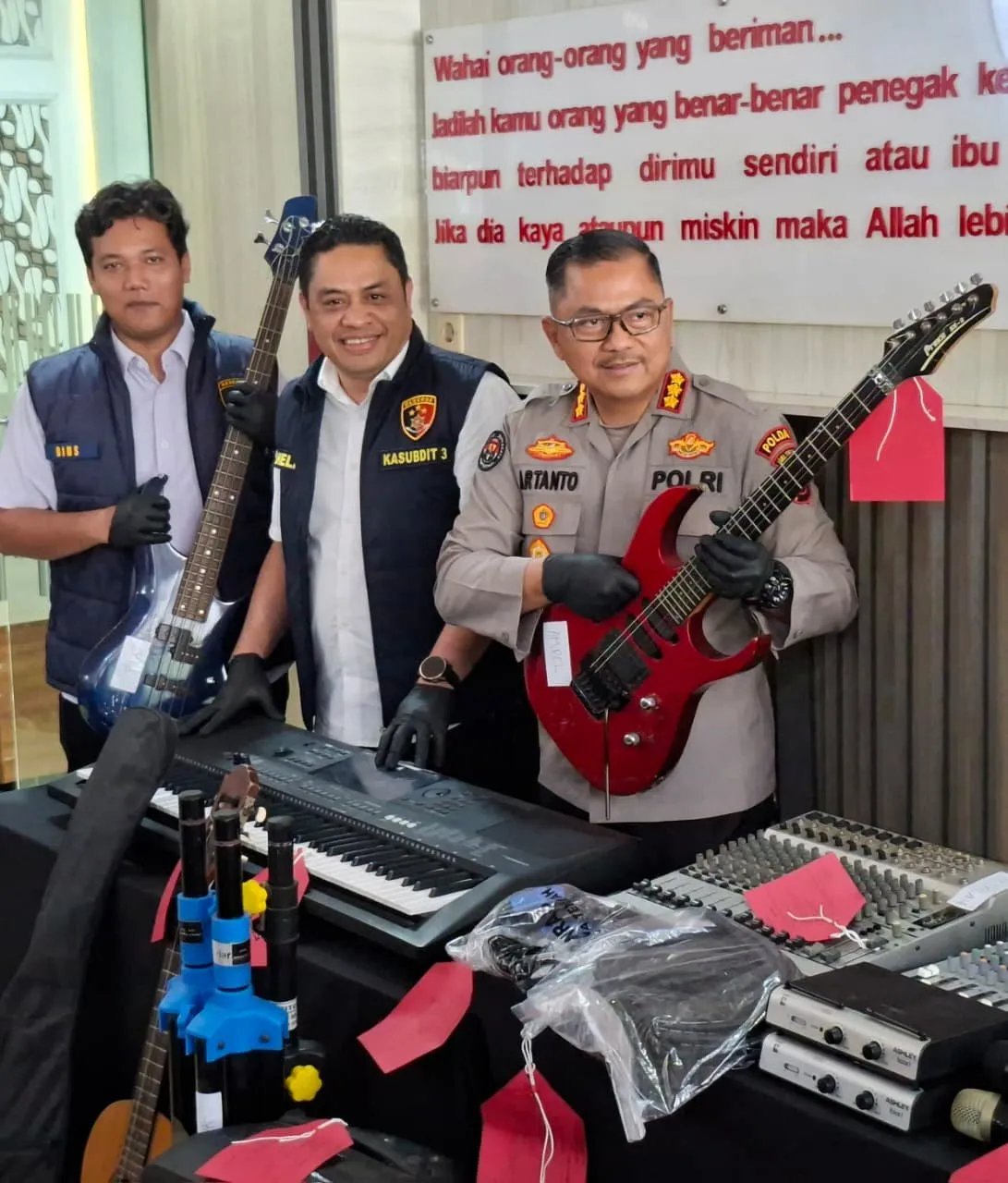 Polda Jateng Tangkap Pelaku Pencurian Alat Musik di Tujuh Gereja Boyolali dan Kabupaten Semarang