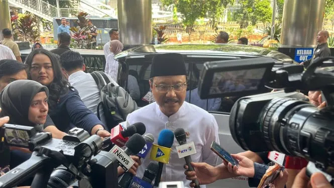 Mensos Saifullah Yusuf Konsultasi ke KPK Bahas Transparansi Pengadaan Sekolah Rakyat