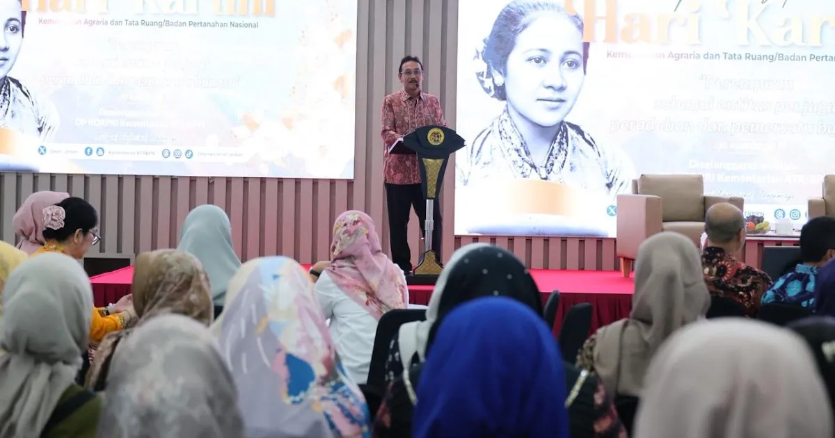 Peringatan Hari Kartini di ATR/BPN Soroti Peran Strategis Perempuan dalam Layanan Pertanahan