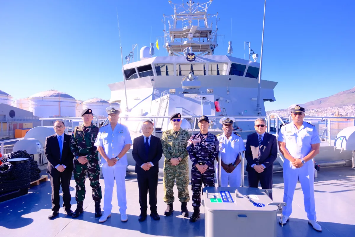 KRI Canopus-936 Tiba di Cape Town Usai Tempuh Etape III Pelayaran dari Nigeria