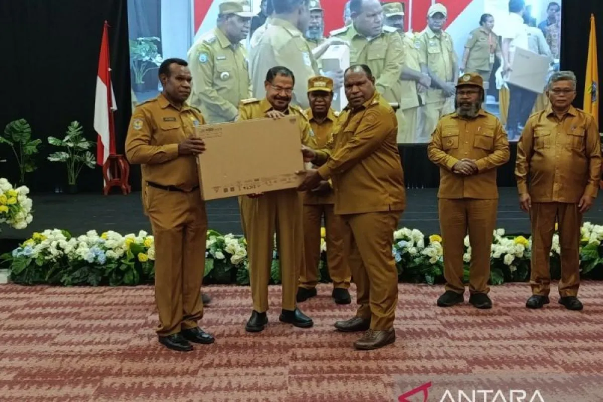 Pemprov Papua Pegunungan Salurkan Fasilitas Internet untuk Dukung Pendataan OAP di Delapan Kabupaten