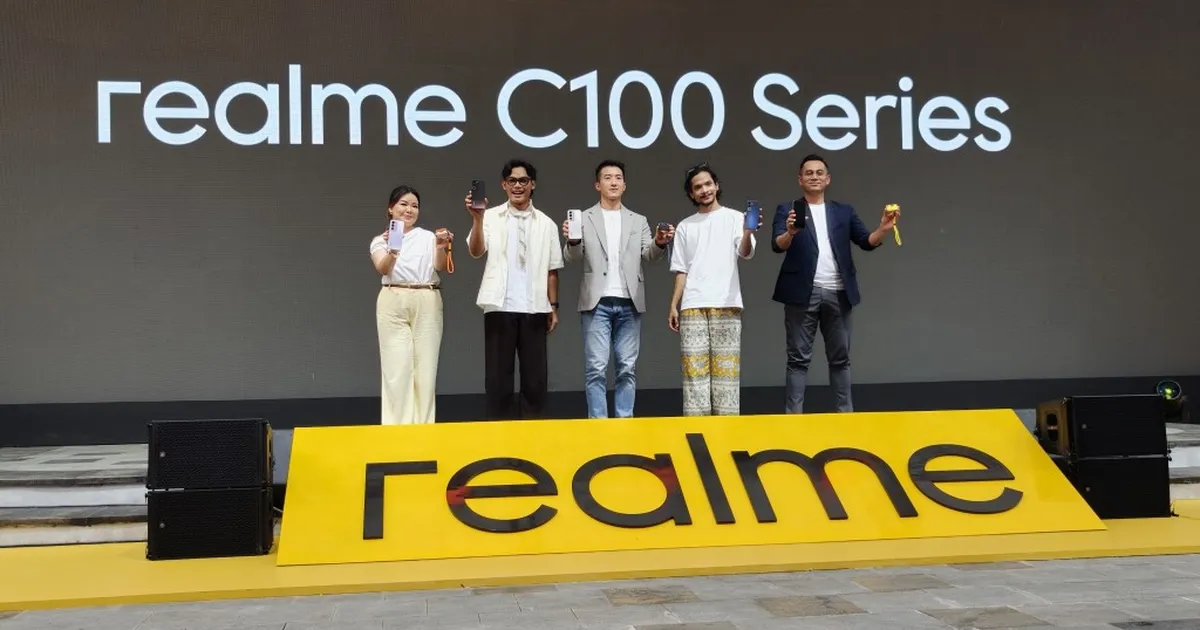 realme Luncurkan C100 Series dan Buds T500 Pro di Indonesia, Harga Mulai Rp2 Jutaan
