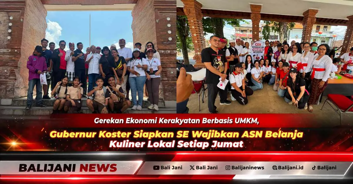Gubernur Koster Rencanakan SE Agar ASN di Bali Rutin Belanja Produk UMKM Lokal Setiap Jumat