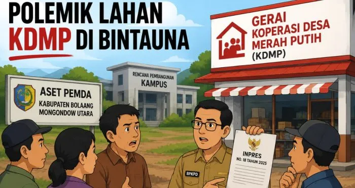 Pembangunan Gerai KDMP di Desa Pimpi Disorot Warga, Pemda Boltara Diminta Transparan soal Status Lahan