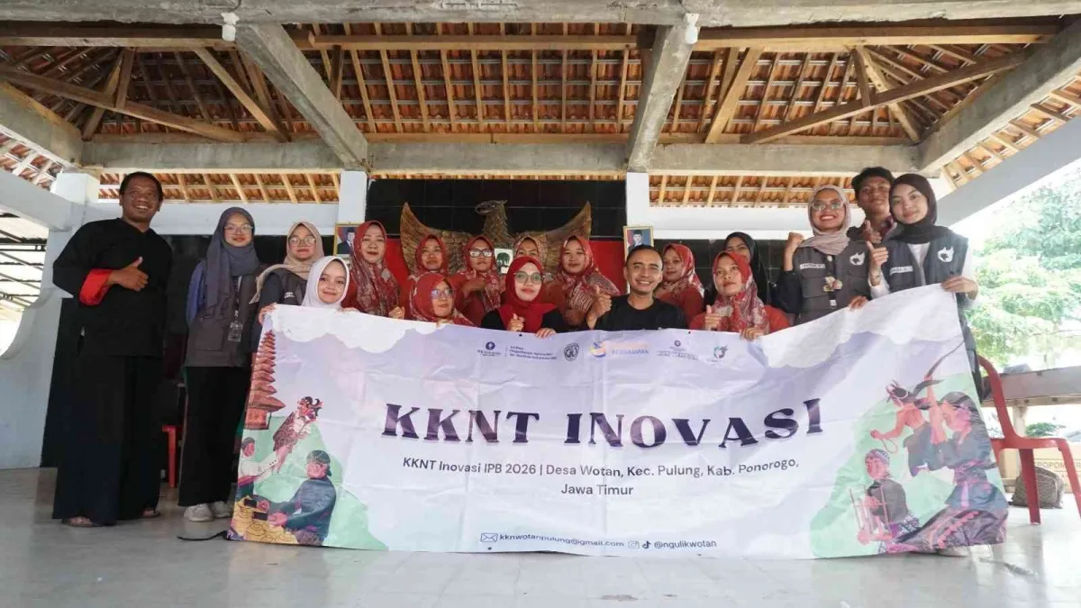 Program GEMARI Tim KKNT IPB Dorong Keluarga Terapkan Gizi Seimbang di Desa Wotan