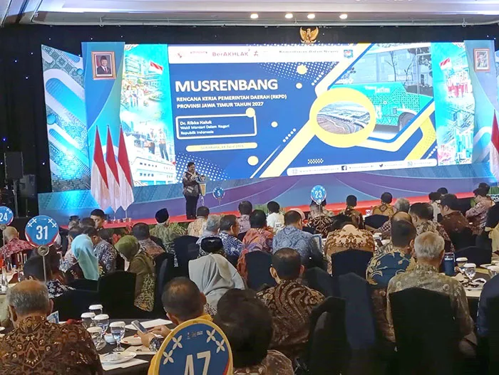 Pemerintah Pusat Apresiasi Kinerja Jawa Timur di Musrenbang 2026, Soroti Pentingnya Sinergi Program