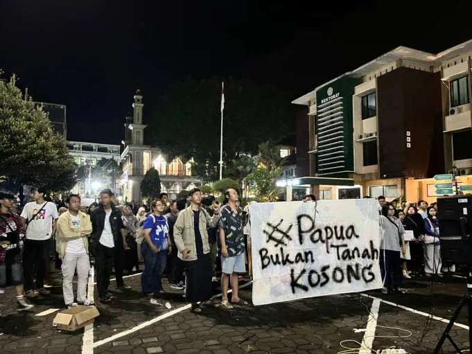 Ribuan Peserta Hadiri Nobar Film Dokumenter “Pesta Babi” di Unisnu Jepara, Bahas Isu Tanah dan Kemanusiaan di Papua