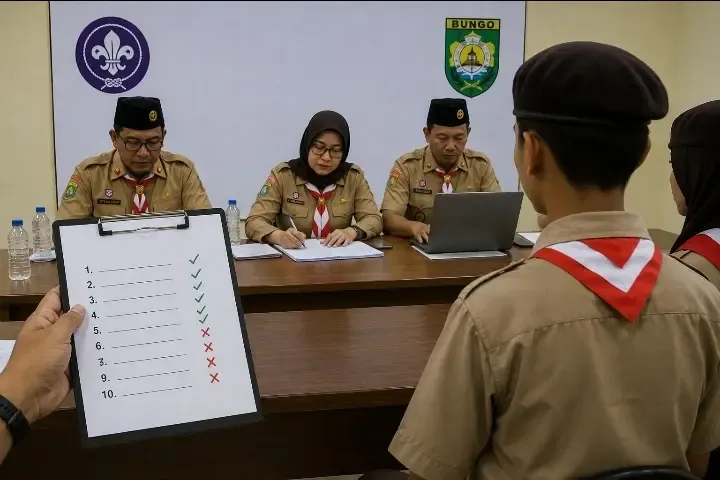 Seleksi Peserta Jambore Daerah Pramuka di Bungo Disorot, Pembina Minta Transparansi Dievaluasi