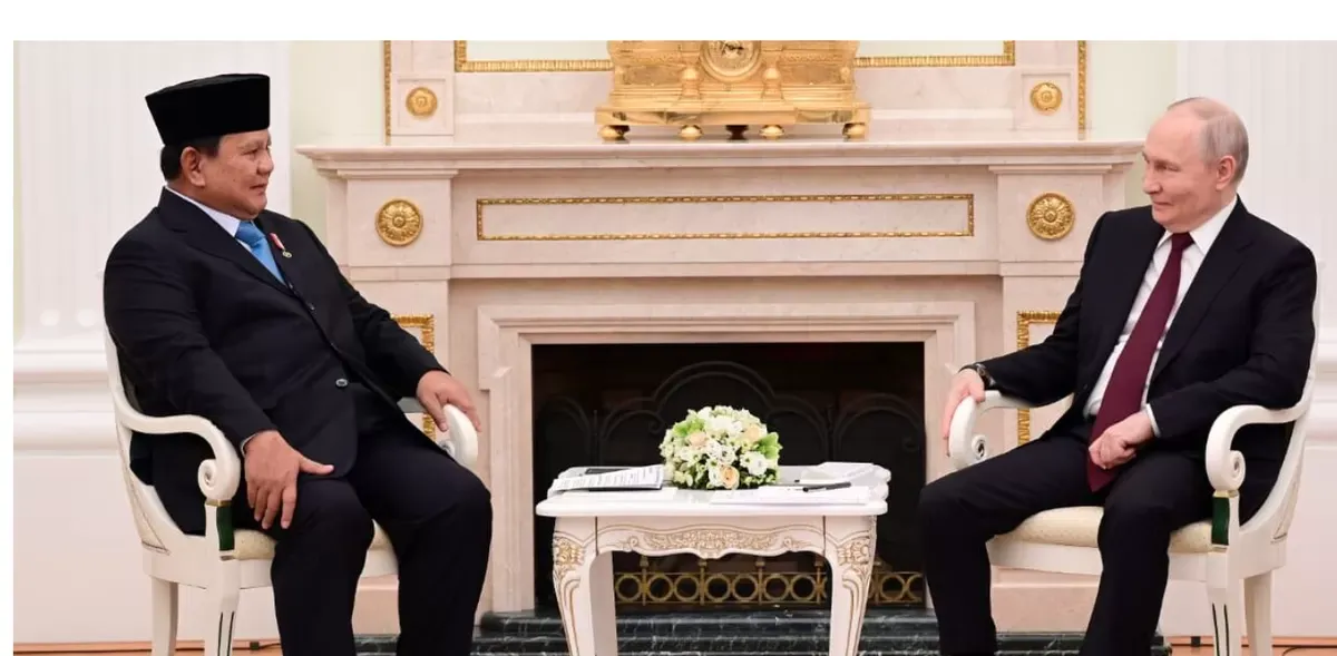 Prabowo Bertemu Putin di Kremlin, Rusia Tekankan Penguatan Kemitraan Strategis dan Kerja Sama Ekonomi