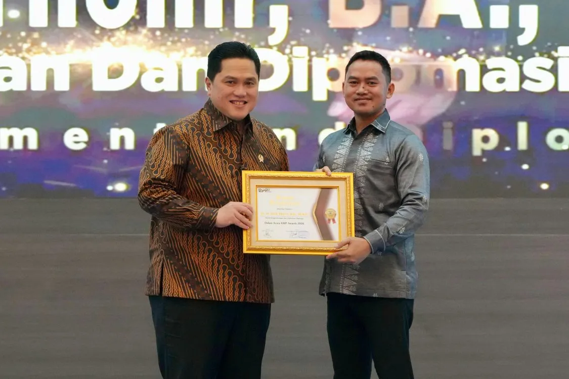 Erick Thohir Terima Penghargaan KWP Awards 2026, Soroti Peran Diplomasi Olahraga