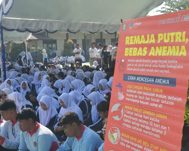 Dinkes Kotim Ingatkan Remaja Putri Rawan Anemia, Anjurkan Gizi Seimbang dan Konsumsi TTD