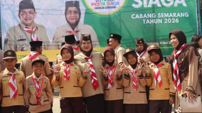 Pesta Siaga Cabang Semarang: Pramuka Dinilai Perkuat Karakter Anak di Tengah Tantangan Gadget